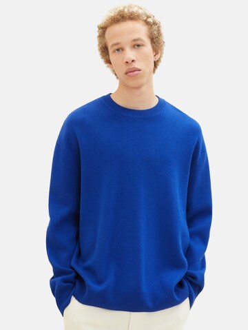 TOM TAILOR DENIM Pullover in Blau