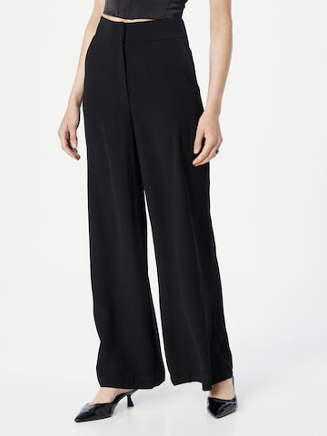 Wide leg Pantaloni di Oasis in nero: frontale