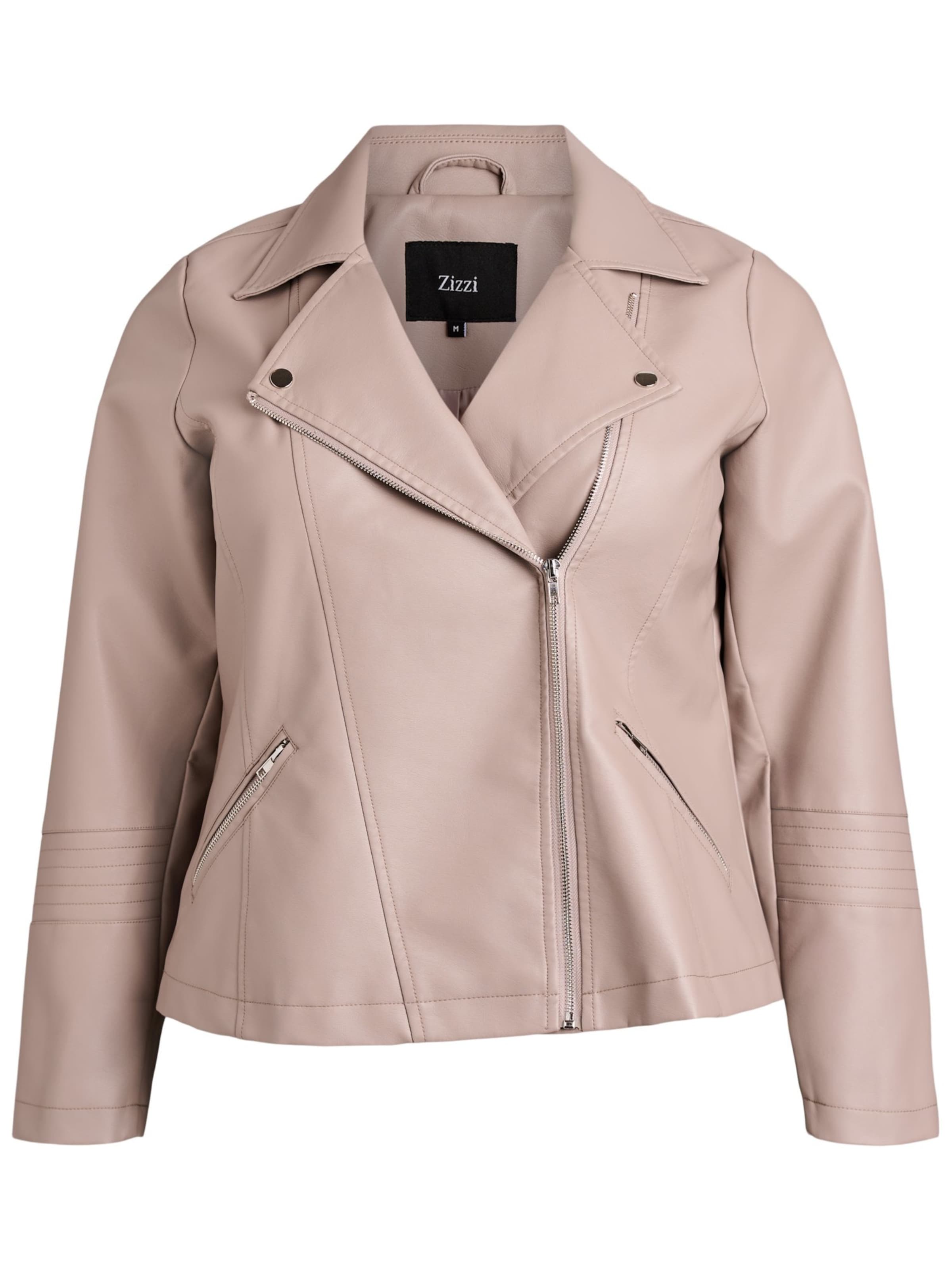 Zizzi - Casaco meia-estação 'Zoe' em cinzento: frente