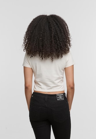 Maglietta 'Crystal Leopard' di True Religion in bianco