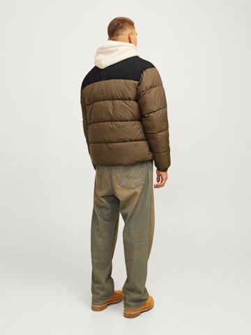 JACK & JONES Vinterjakke 'JJMOON' i brun