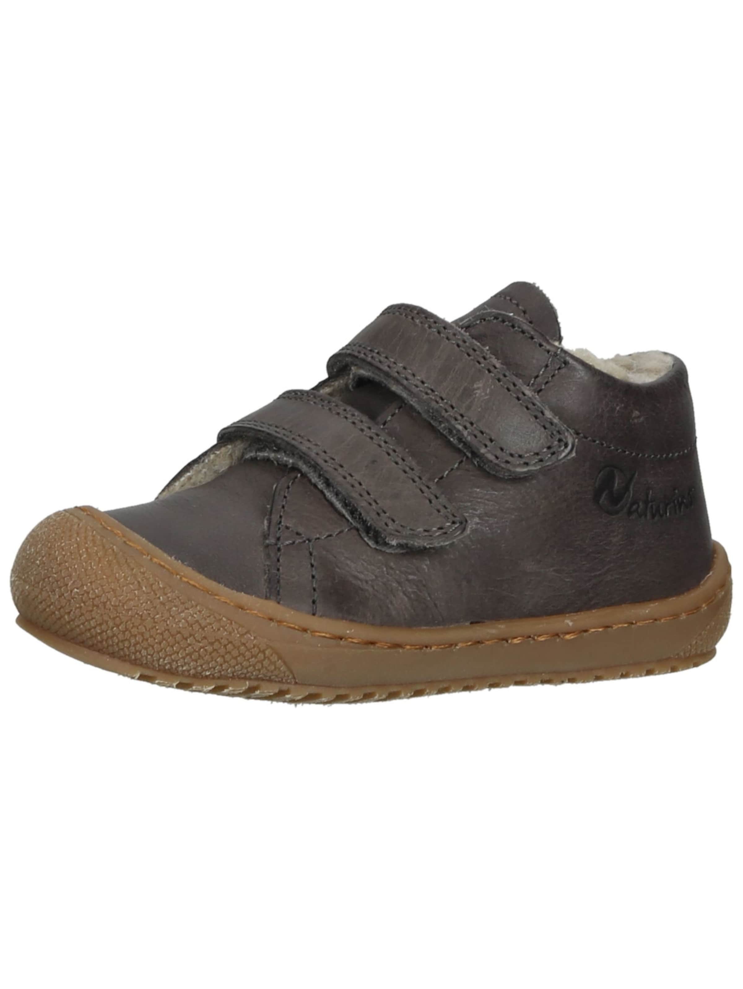 NATURINO First-step shoe 'RACOON' in Brown: front