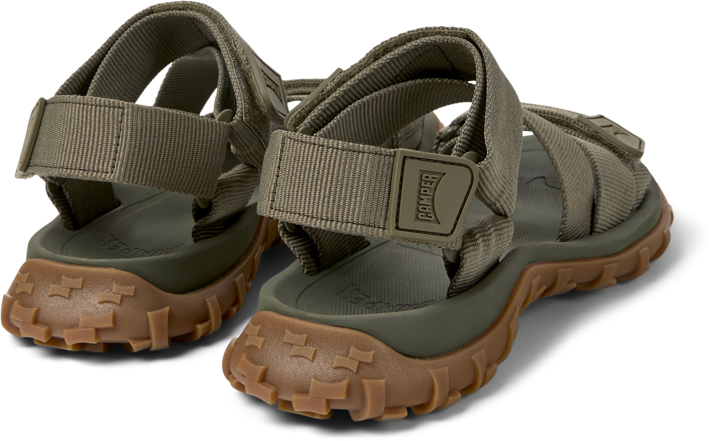 CAMPER Strap sandal 'Drift Trail' in Green