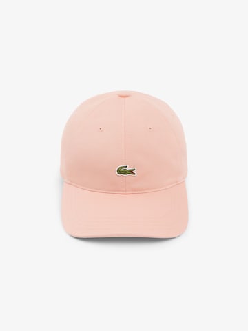 LACOSTE Cap in Pink