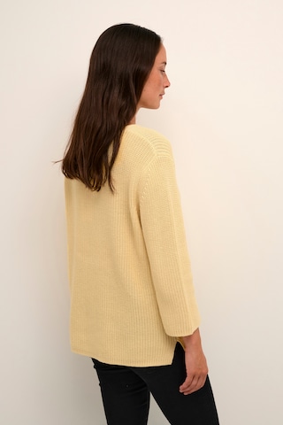 Pull-over 'Merian ' Kaffe en jaune