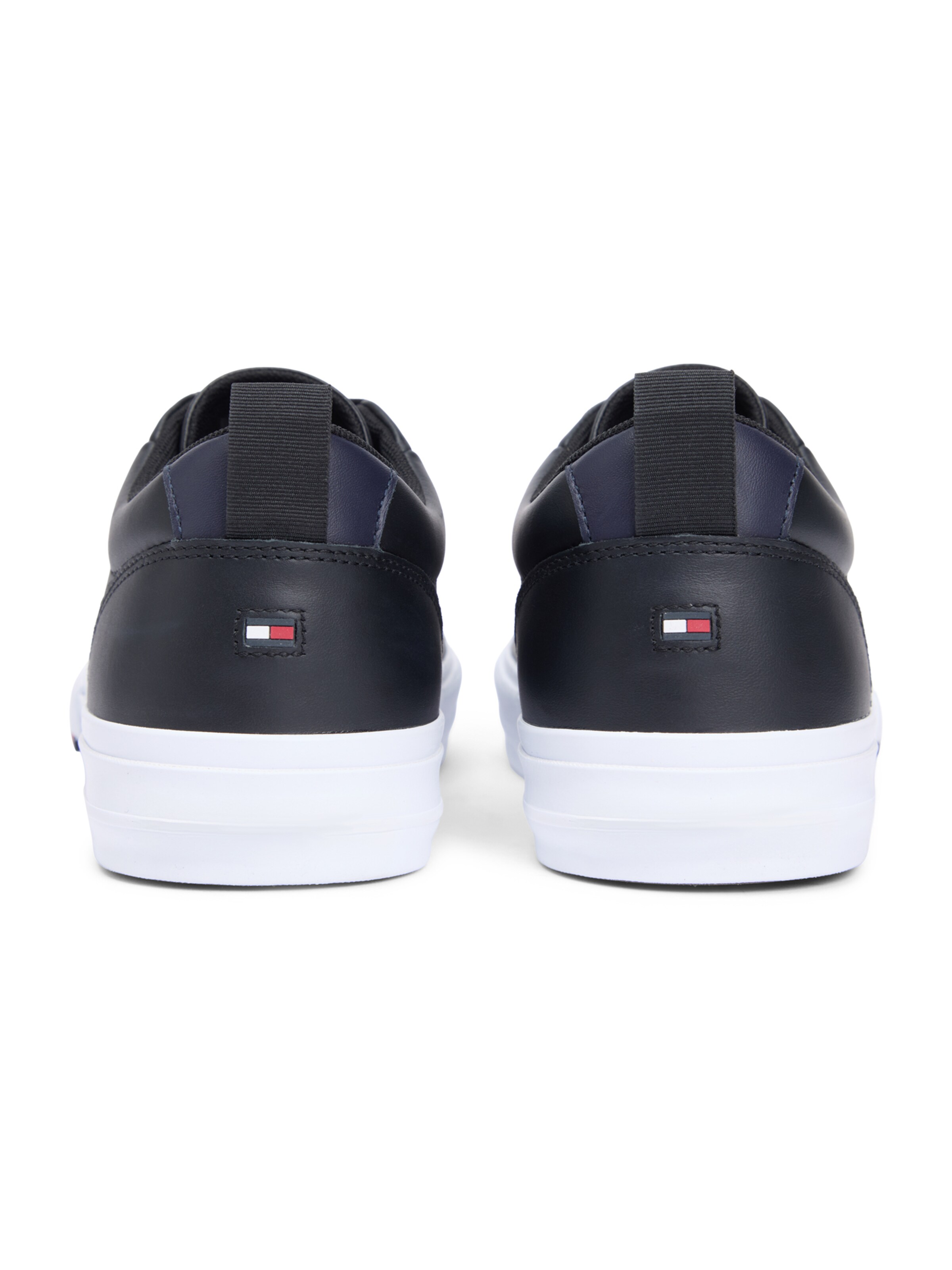 Sneaker low 'Harlem Street' de la TOMMY HILFIGER pe negru