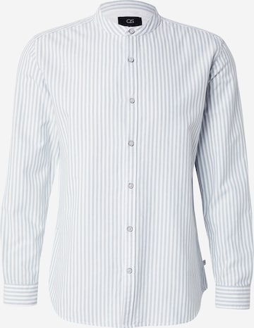 QS Regular fit Overhemd in Groen: voorkant