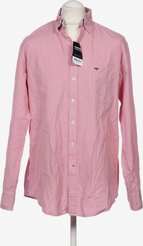 FYNCH-HATTON Button Up Shirt in L in Pink: front