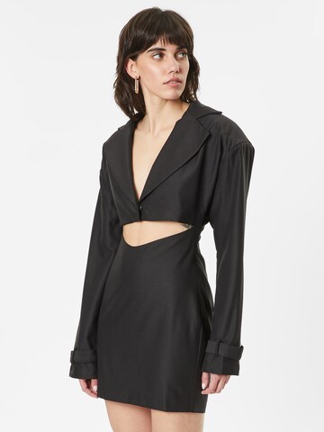 Misspap Kleid in Schwarz: Vorderseite