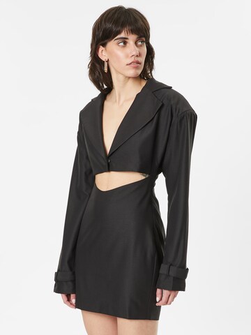 Robe de cocktail Misspap en noir : devant