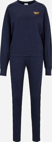 Reebok Sports Suit in Blue: front