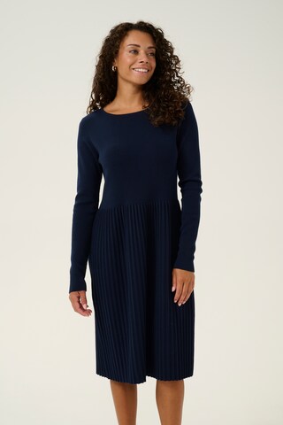 Robe CULTURE en bleu : devant