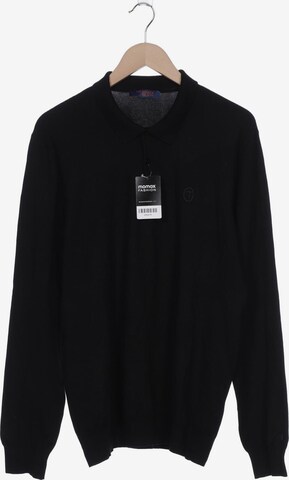 Trussardi Sweater & Cardigan in XXXL in Black: front