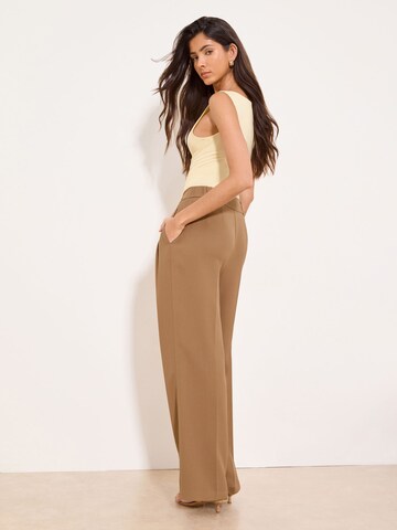 Lipsy Wide Leg Hose in Beige