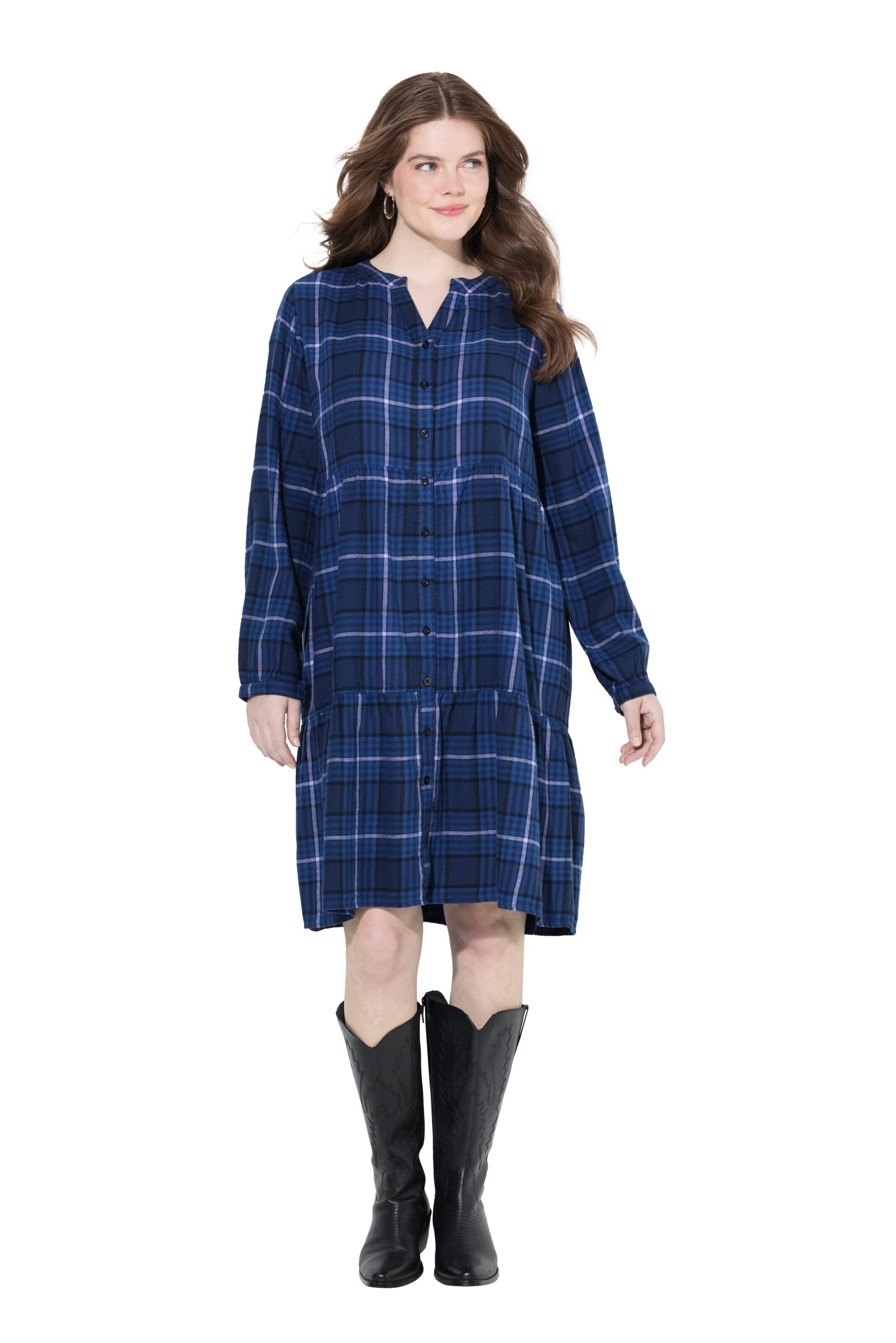 Ulla Popken Dress in Blue