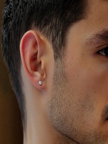 EinStein Diamant Earring in Gold: front