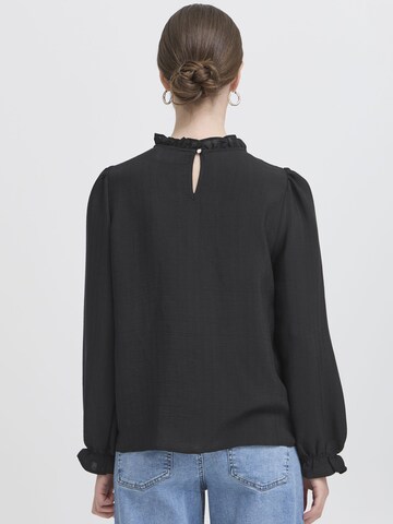 ICHI - Blusa ' IXSASSY ' en negro