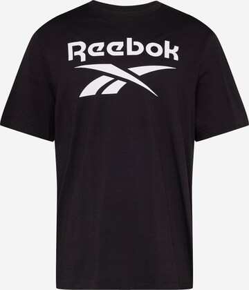 Maglietta di Reebok in nero: frontale