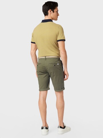 Regular Pantaloni eleganți 'Superflex' de la Lindbergh pe verde