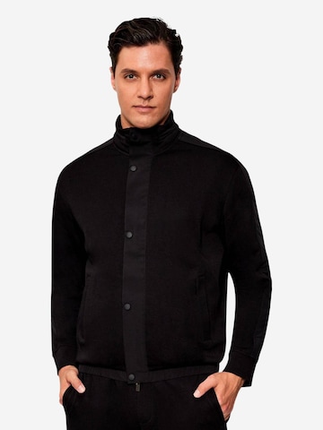 ARMANI EXCHANGE Tussenjas 'XM001011 AF10818' in Zwart: voorkant
