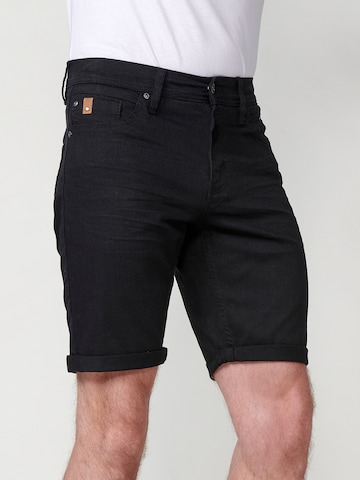 KOROSHI Slimfit Jeans i svart
