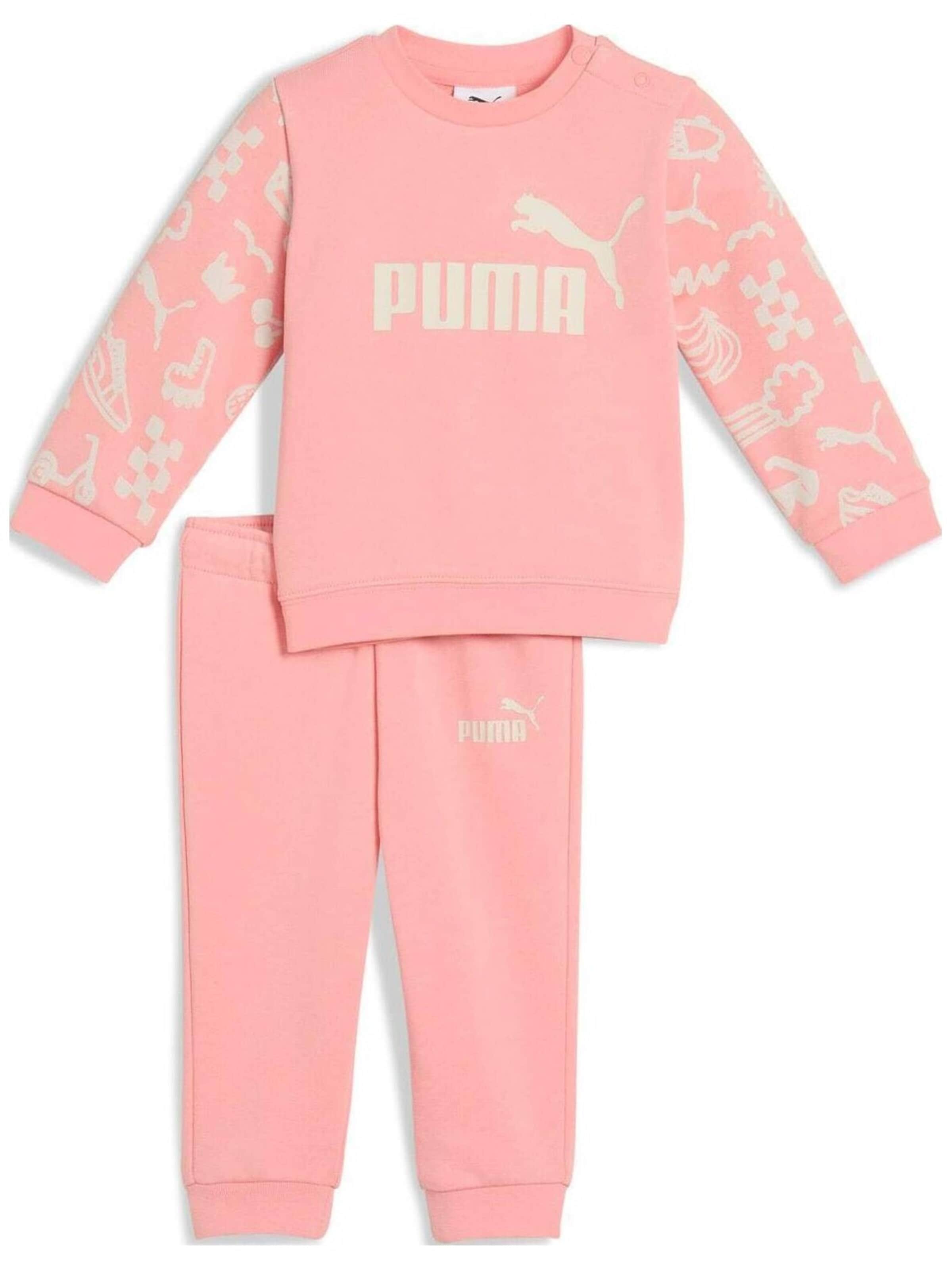 Giacca di felpa 'Puma Minicats Sandy Adventures Crew Set Tr Inf' di PUMA in rosa: frontale