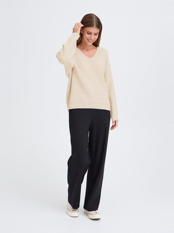 Pull-over ' OXICALLIE ' Oxmo en beige