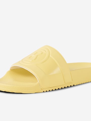 BOGNER Pantolette 'Belize' in Gelb