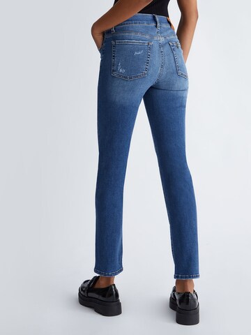 Coupe slim Jean Liu Jo en bleu