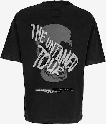 T-Shirt ' The untamed tour Yoricko 214 ' Young Poets en noir