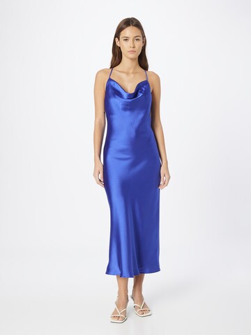 OBJECT - Vestido en azul: frente