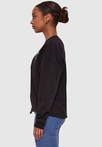 Sweat-shirt 'Summer - Cocktail' Merchcode en noir