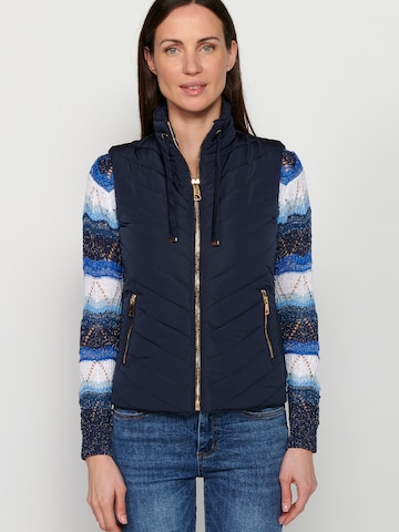 Gilet KOROSHI en bleu