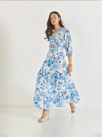 Robe Bianco Lucci en bleu