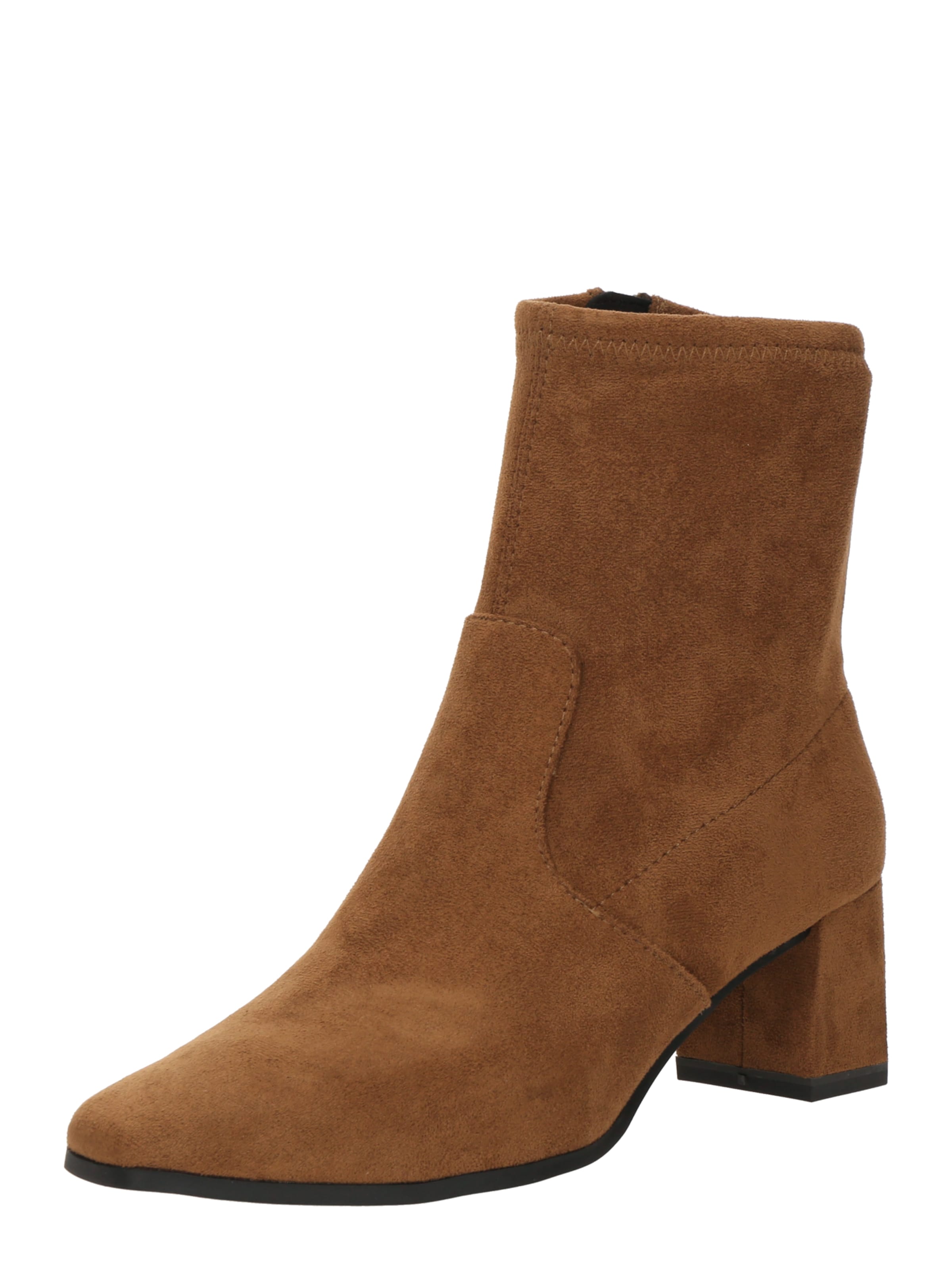 CAPRICE Bottines 'Tracy' en caramel, Vue avec produit