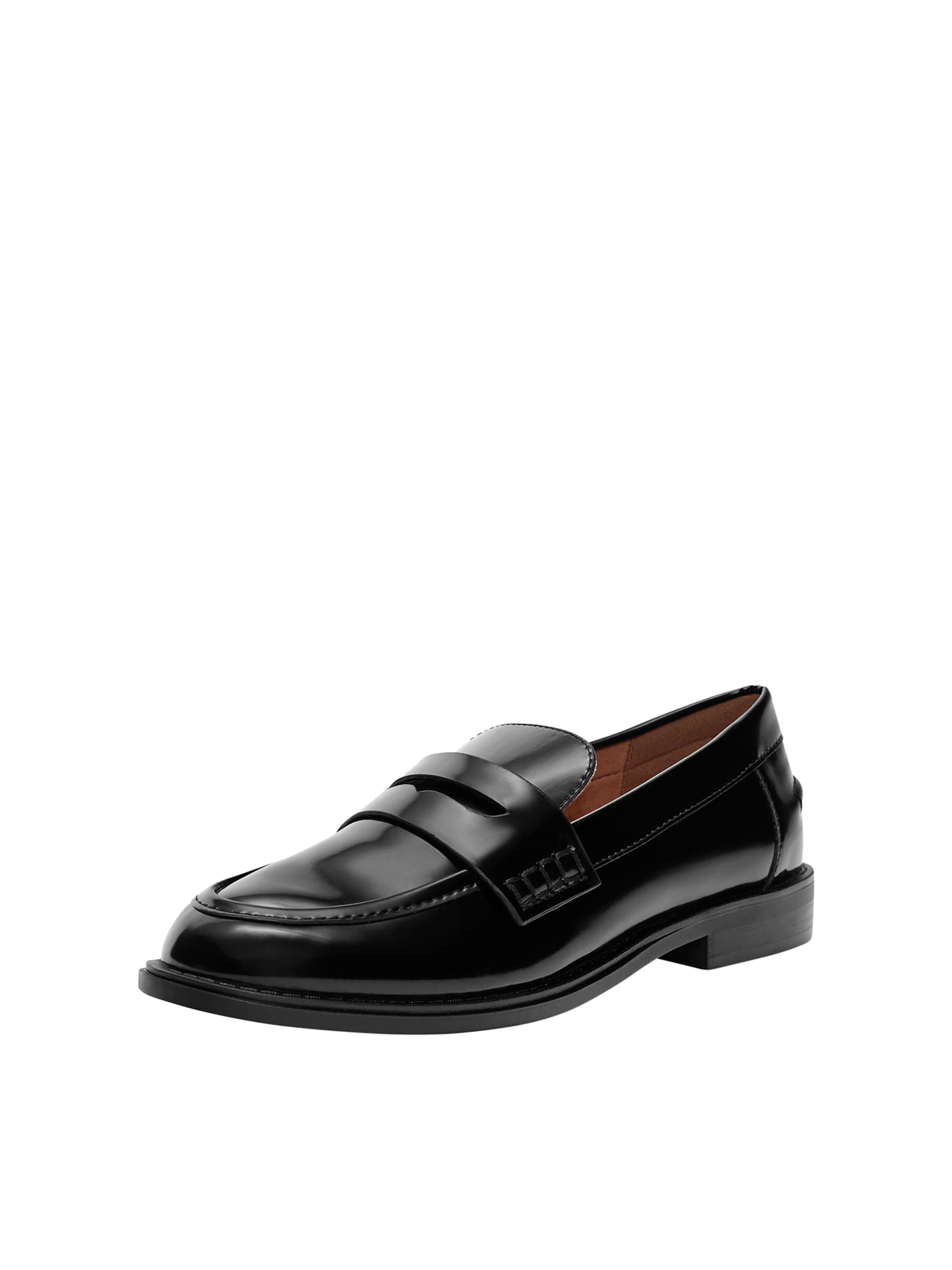 Pull&Bear Slip-ons in Black, Item view