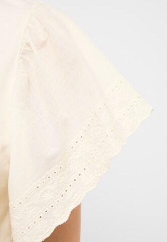 MUSTANG Shirt ' Style Lima ' in White