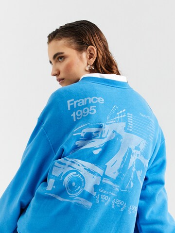 HOLLISTER Sweatshirt in Blau