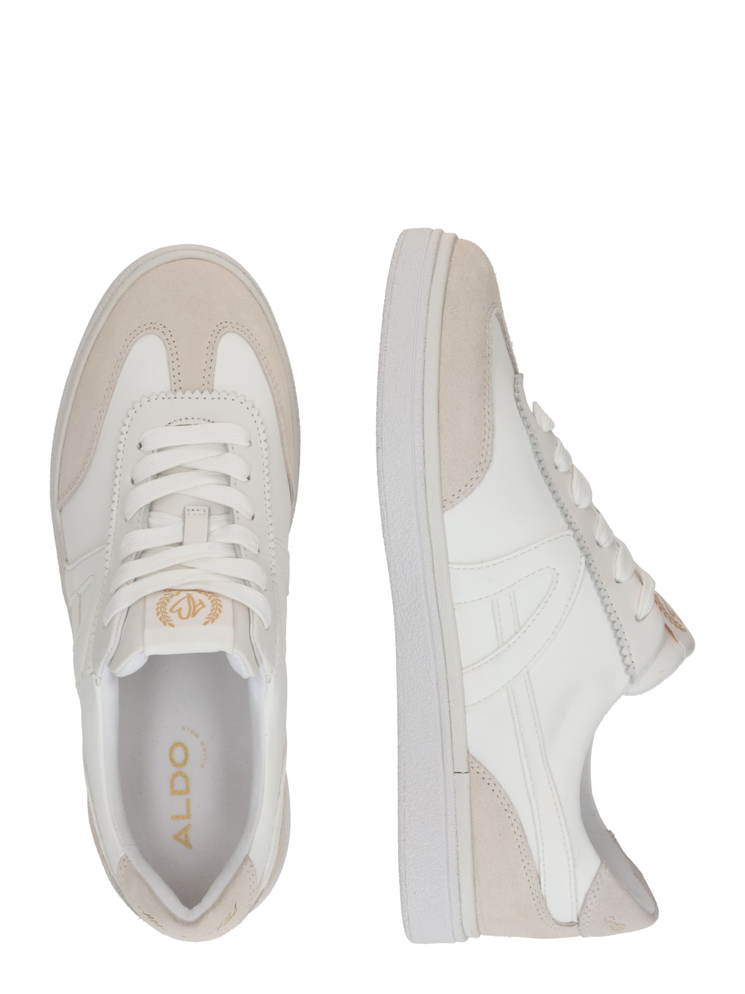 ALDO - Sapatilhas baixas 'CLUBTRAINER' em branco