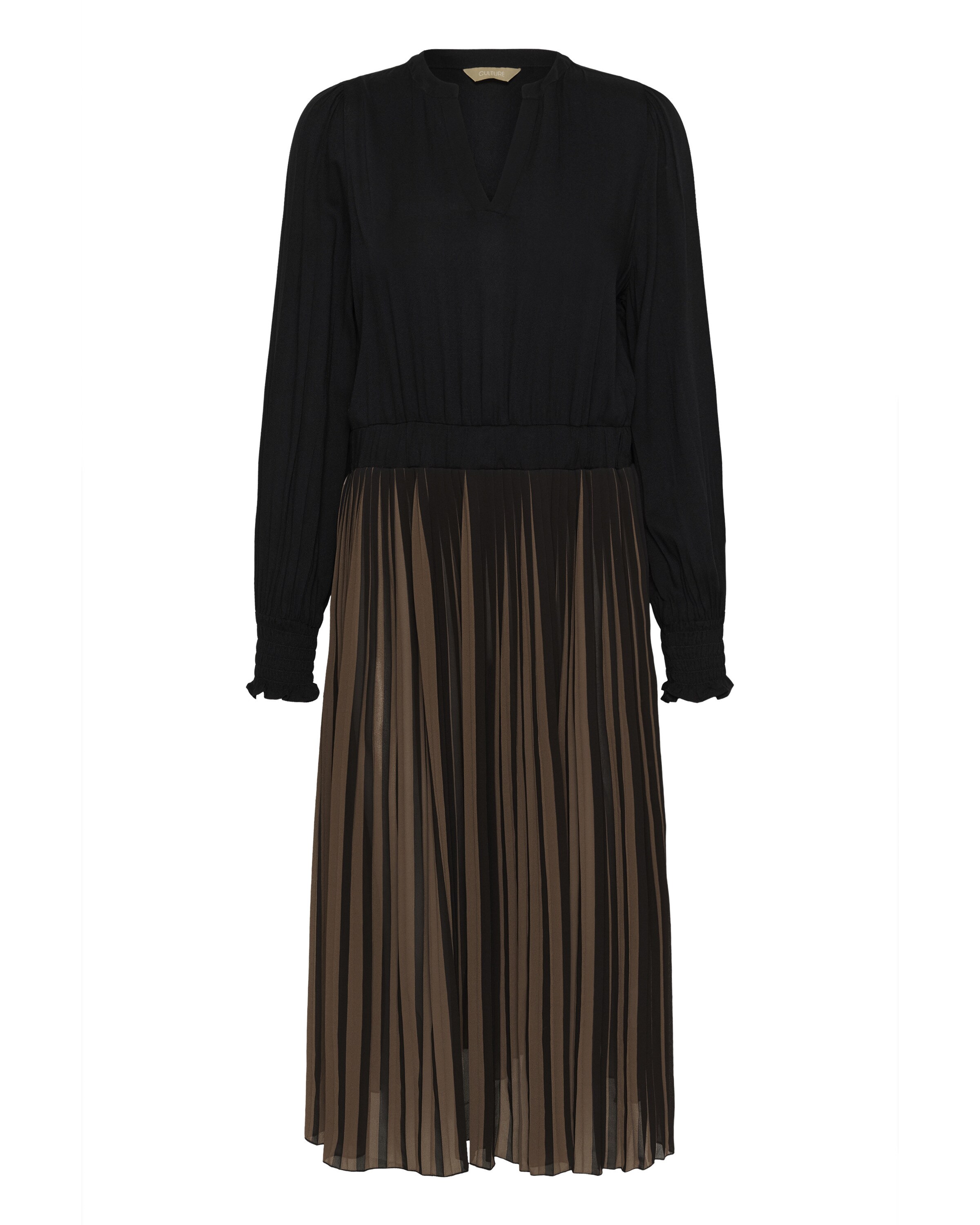 CULTURE Dress 'Carly' in Brown: front