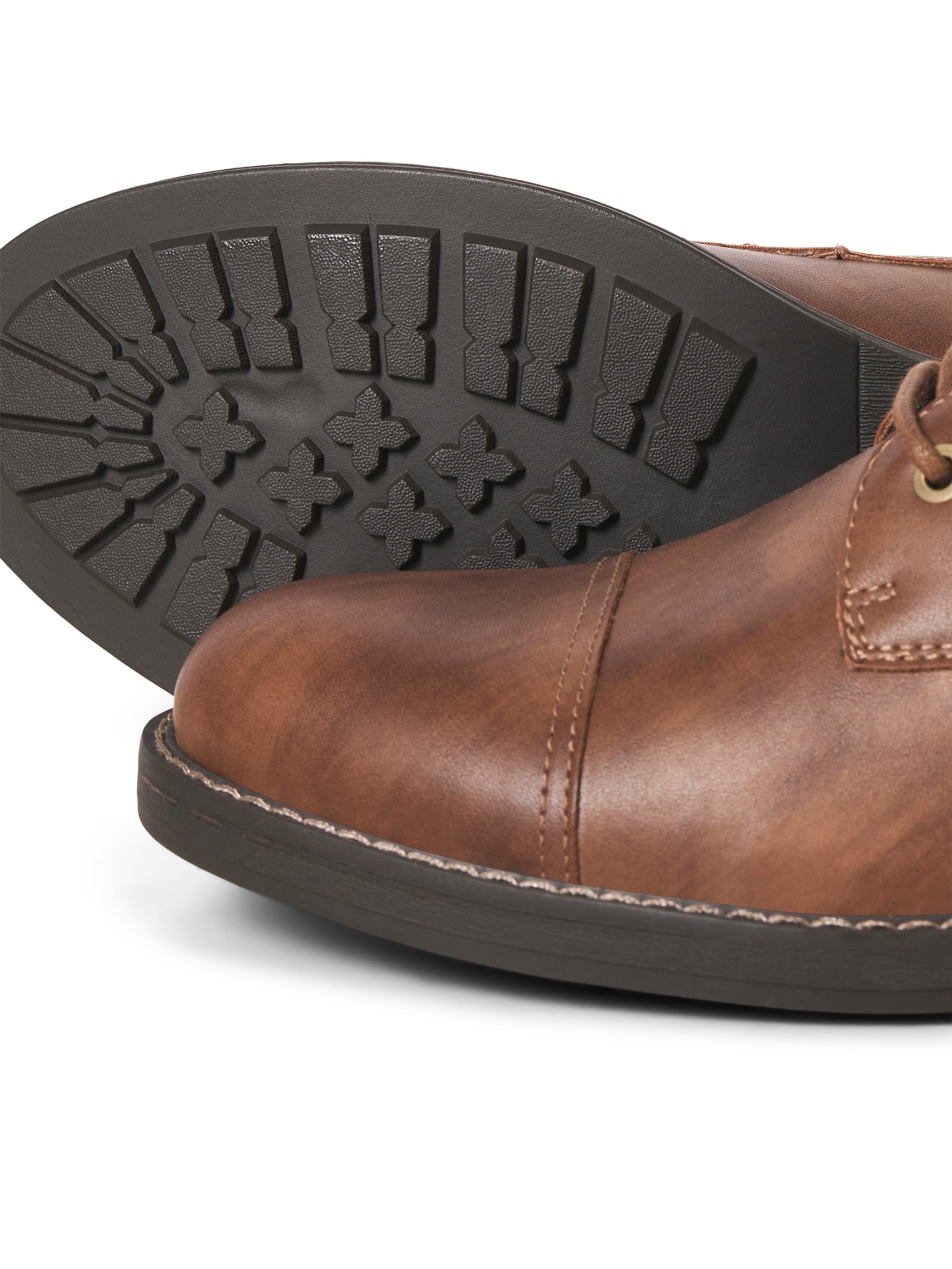 JACK & JONES - Botas con cordones 'JFWDINNINGTON' en marrón