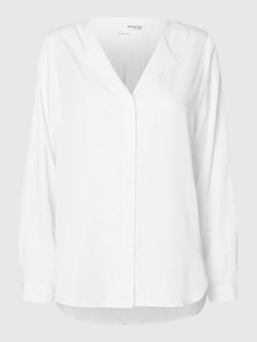 SELECTED FEMME Bluse i hvid: forside