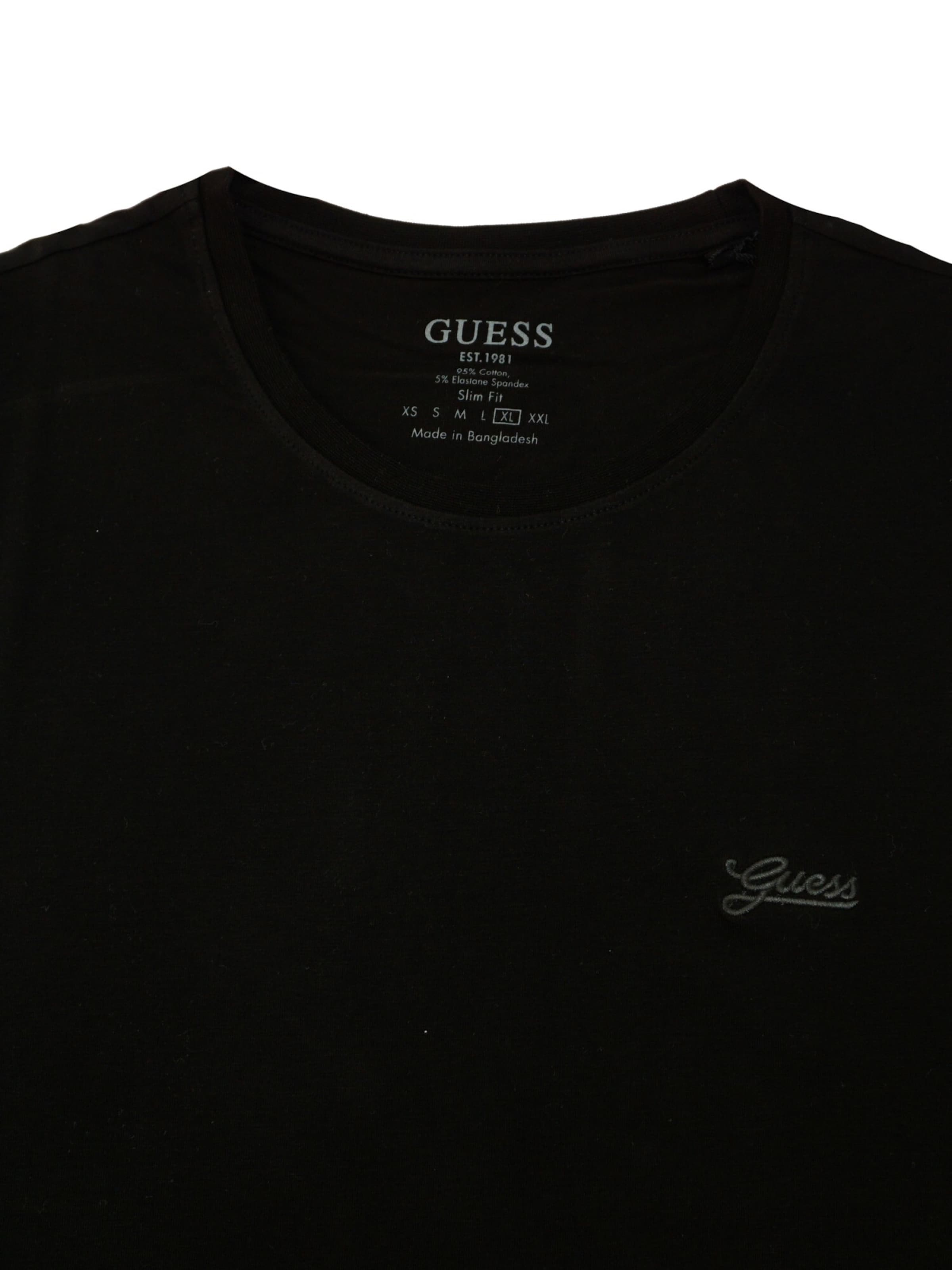 GUESS Bluser & t-shirts 'Pima' i sort
