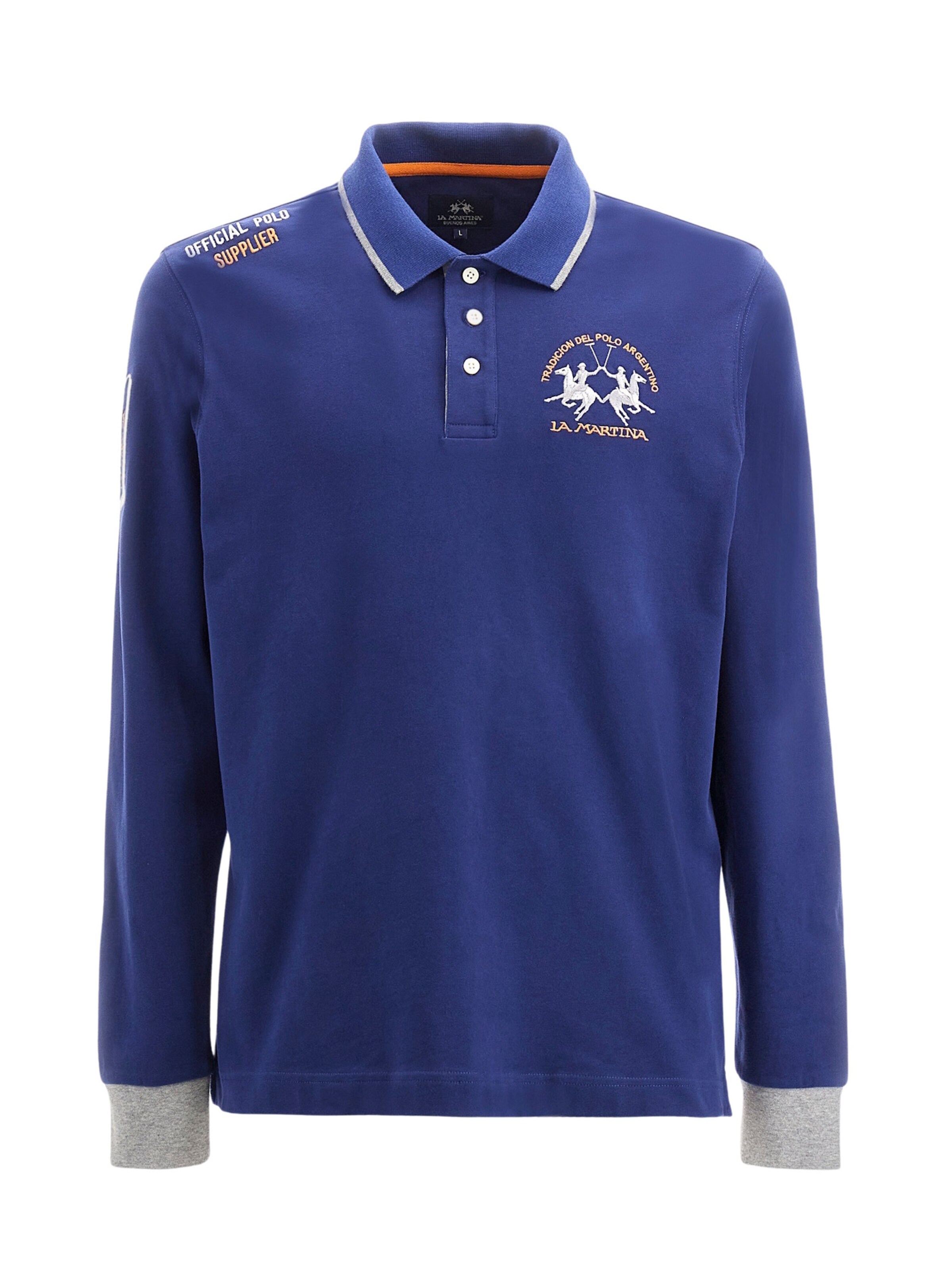 T-Shirt La Martina en bleu : devant