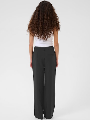 Gestuz Wide Leg Hose 'JoelleGZ' in Schwarz