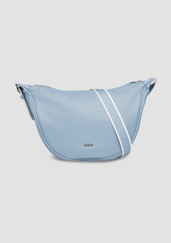 s.Oliver Crossbody Bag in Blue: front