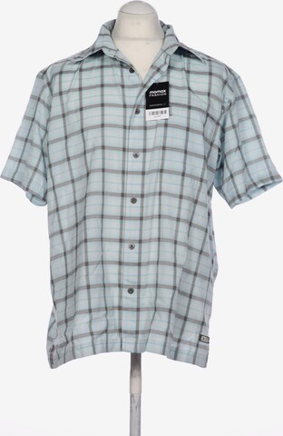 SALEWA Button Up Shirt in XL in Blue: front