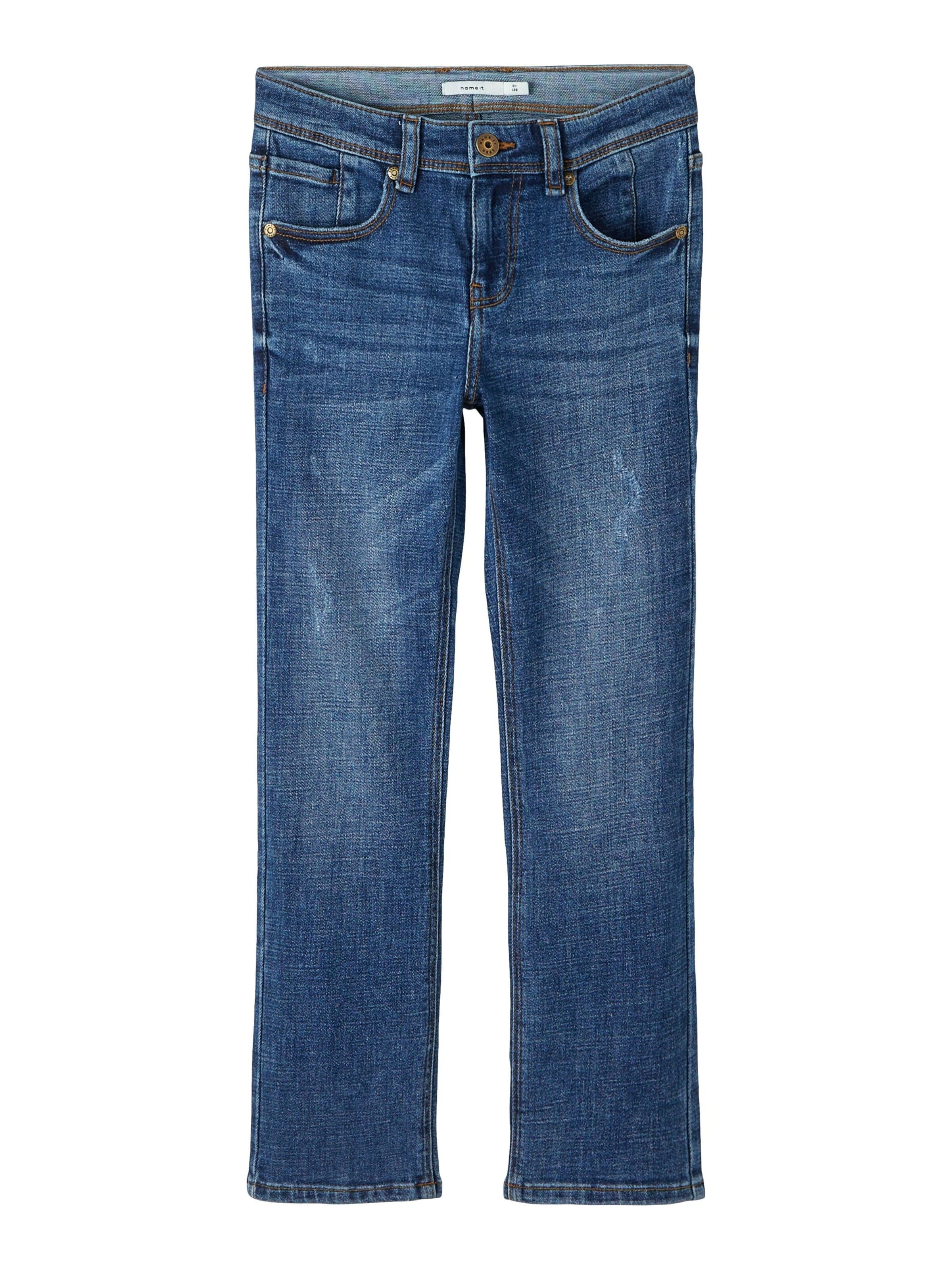 NAME IT Regular Jeans 'Name it Jungen Jeanshose NKMRYAN STRAIGHT JEANS 2520-EL' in Blue: front
