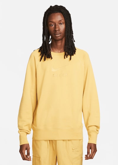 Nike Sportswear Sweat-shirt 'Air' en citron vert, Vue avec produit