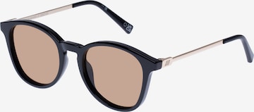 LE SPECS Sunglasses 'CONTRABAND' in Black: front